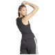 Adidas Γυναικεία αμάνικη μπλούζα Linear Slim Single Jersey Tank Top